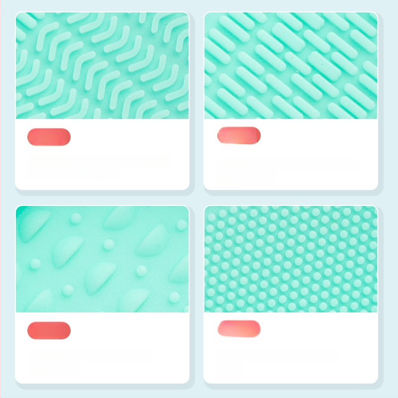 Καθαριστικό πινέλων μακιγιάζ από σιλικόνη, αναδιπλούμενο μπολ καθαρισμού, μοντέλο XMS01