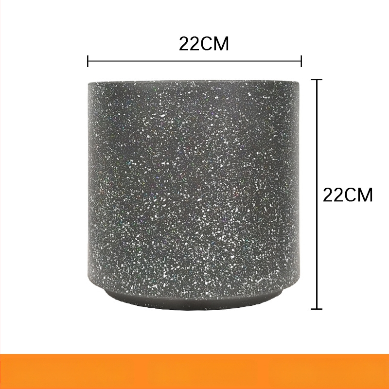 Vnútorná krajinná dekorácia: betónový kvetináč, nordický štýl, podlahový typ, vhodné pre kancelárie, hotely a domáce bývanie