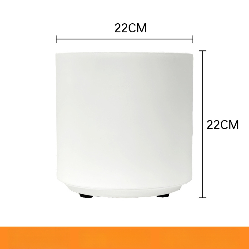 Vnútorná krajinná dekorácia: betónový kvetináč, nordický štýl, podlahový typ, vhodné pre kancelárie, hotely a domáce bývanie