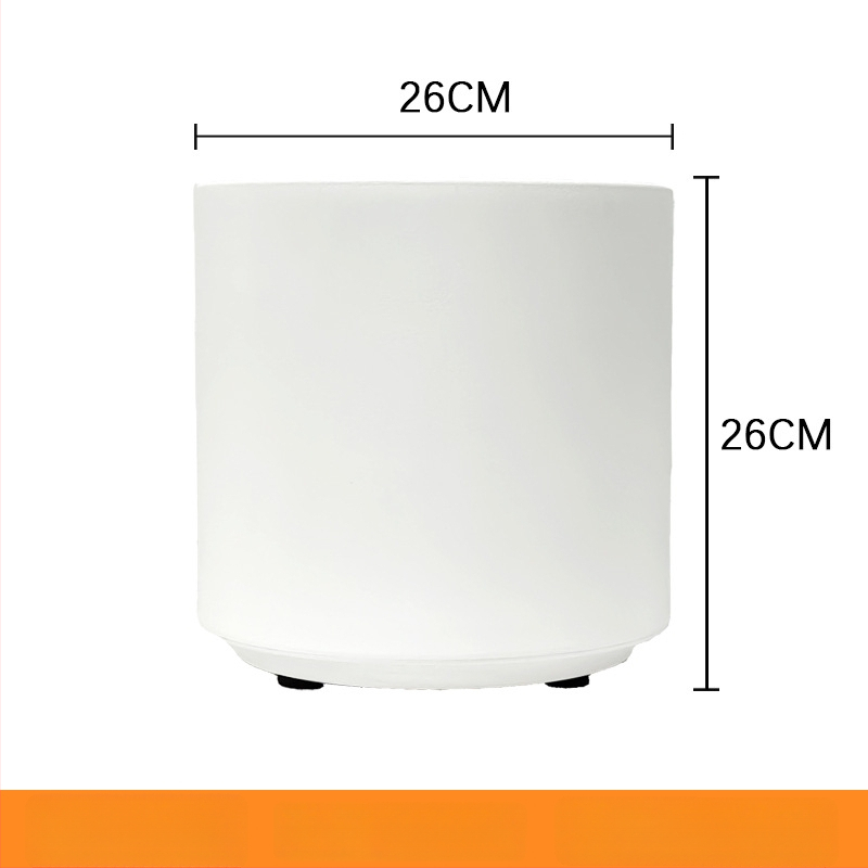 Vnútorná krajinná dekorácia: betónový kvetináč, nordický štýl, podlahový typ, vhodné pre kancelárie, hotely a domáce bývanie