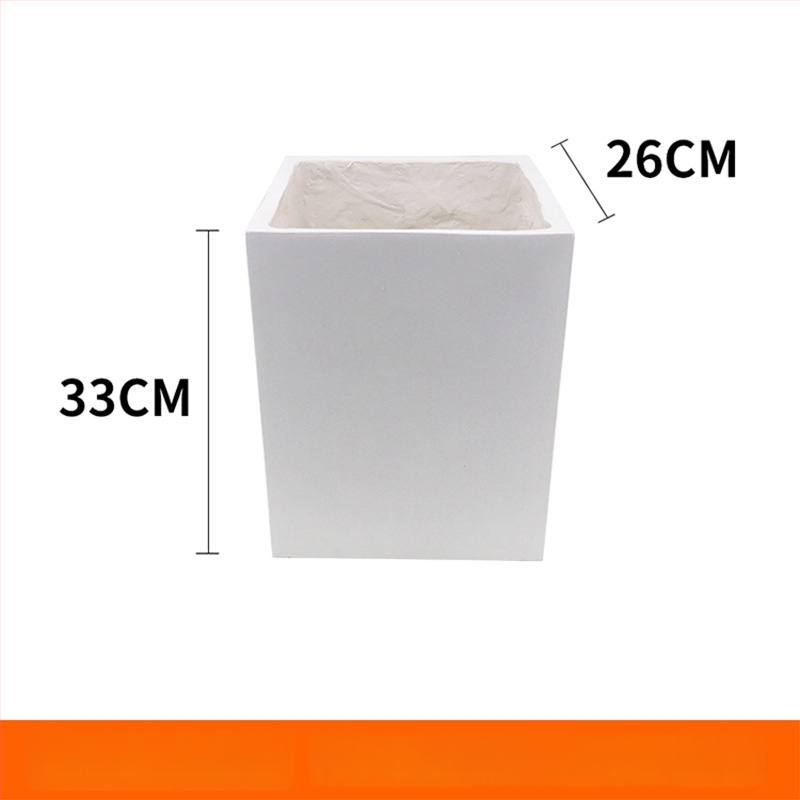 Vnútorná krajinná dekorácia: betónový kvetináč, nordický štýl, podlahový typ, vhodné pre kancelárie, hotely a domáce bývanie