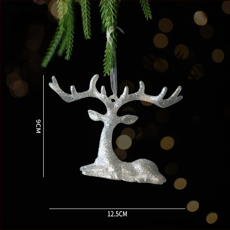 Akrylový visiaci ozdobný prvok – Vianočný štýl, na Vianoce, značka Miman