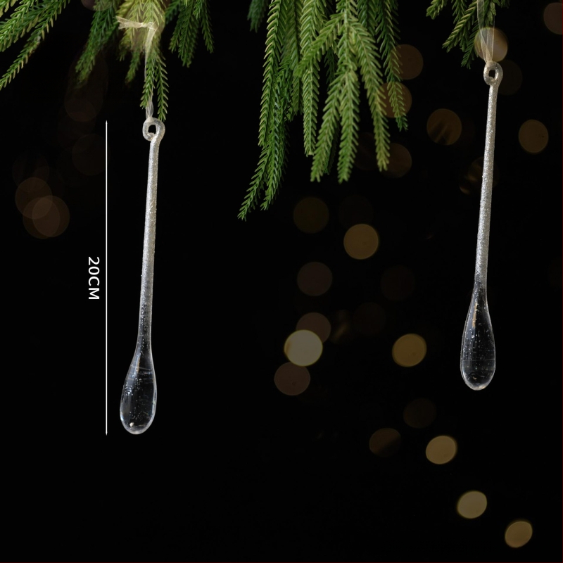 Akrylový visiaci ozdobný prvok – Vianočný štýl, na Vianoce, značka Miman