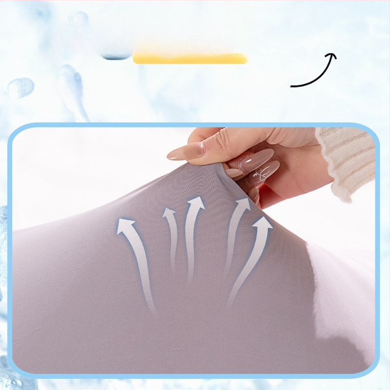 Vankúš z peny s pamäťou, Ice Silk látka, vlnitý tvar, univerzálne použitie