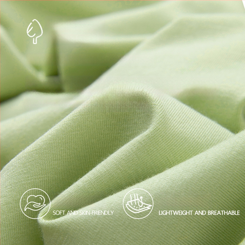 Pamučni pižama set s kardiganom s reverom, dugim rukavima i hlačama – jednostavan casual kućni komad