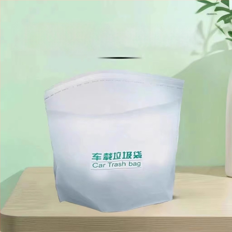 Qiwang Auto atkritumu soma — pašstāvošs dizains, paredzēta uz vadības paneļa, ūdensizturīgs plastmasas uzglabāšanas maisiņš