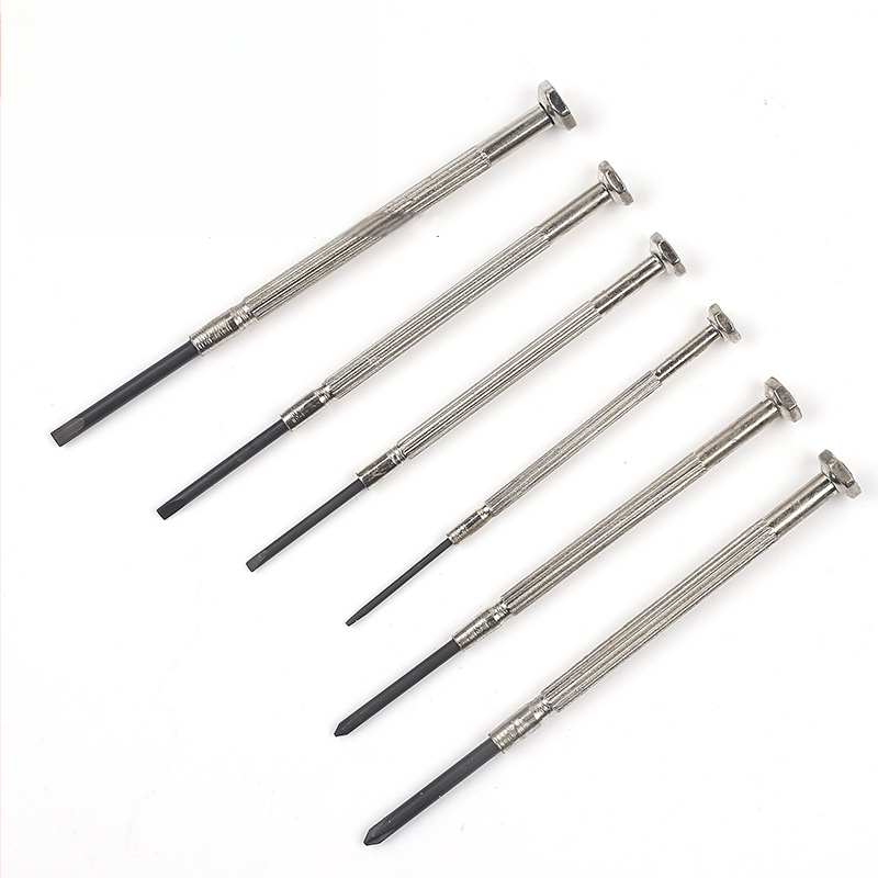 Xinton sada skrutkovačov na hodinky – mini presné skrutkovače na opravu hodiniek a okuliarov, CRV materiál, určené na opravy a telekomunikačná údržba