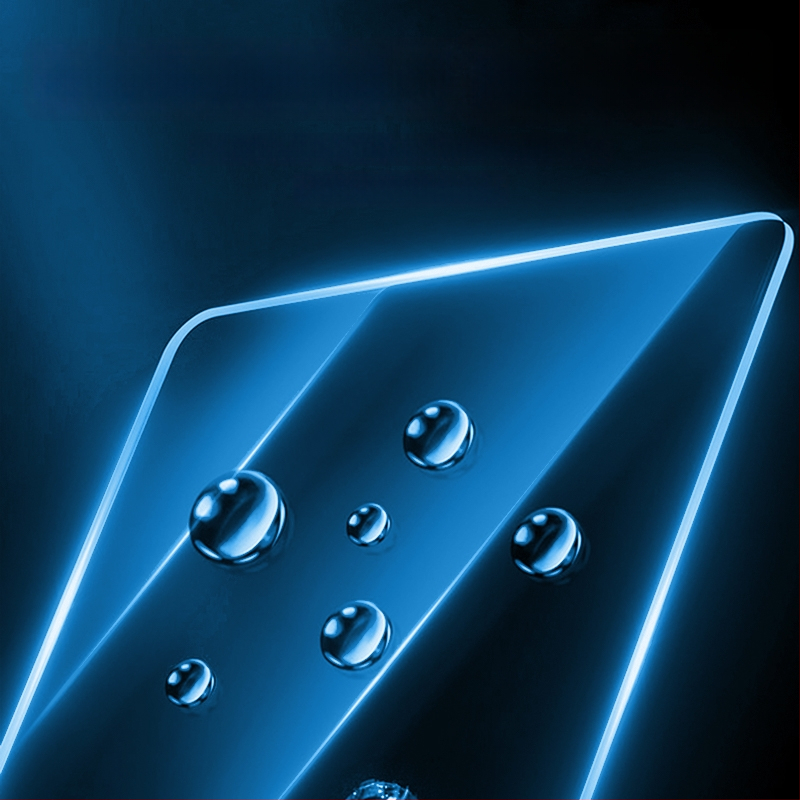 Tempered filmová ochrana pre Tesla Model 3 – displej centrálnej konzoly a zadnej časti; proti odtlačkom prstov, olejovo odolná