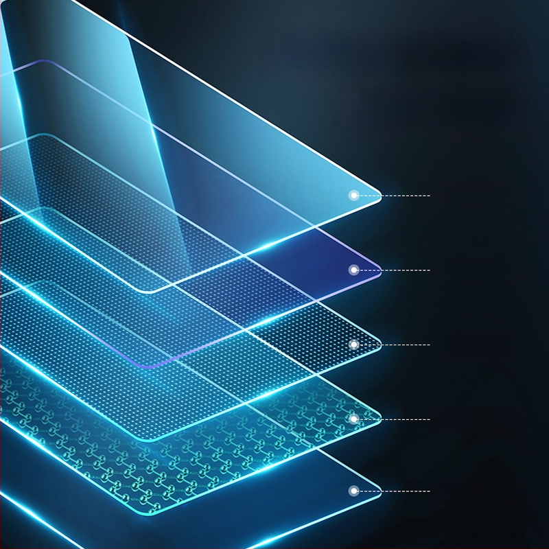 Tempered filmová ochrana pre Tesla Model 3 – displej centrálnej konzoly a zadnej časti; proti odtlačkom prstov, olejovo odolná