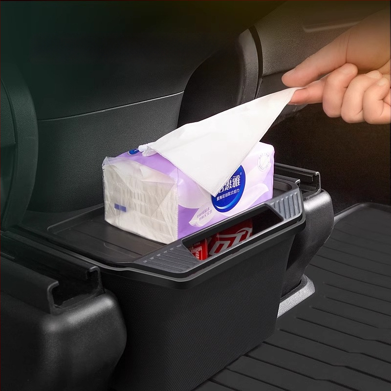 Tesla Model Y задно отделение за съхранение с дръжка - материал TPE