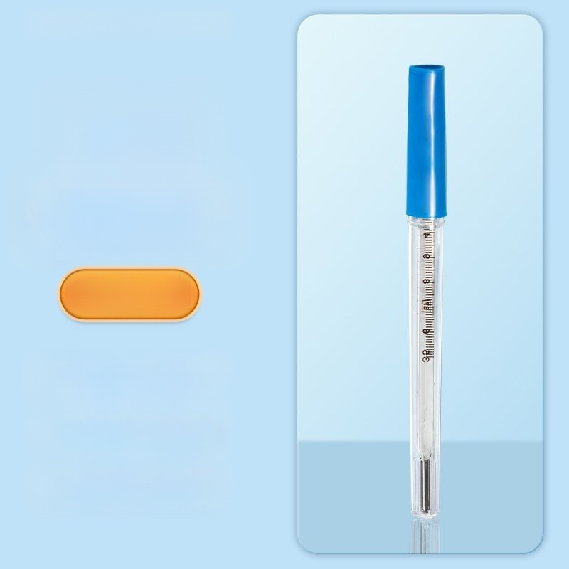 Цифров термометър за челото с LCD дисплей, мека върха и сменяема батерия за домашна употреба