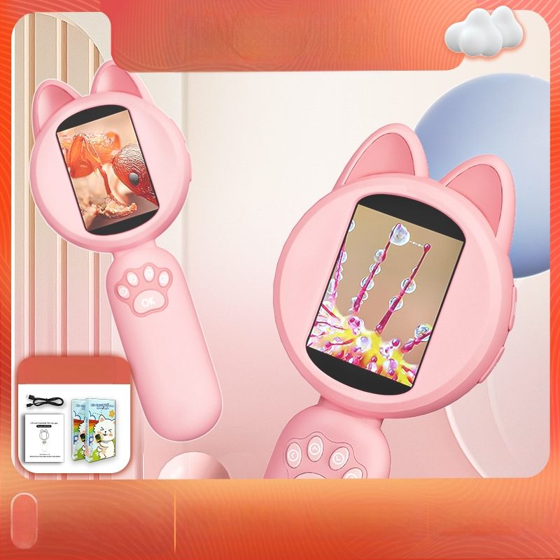 Kaasaskantav käsin digitaalne suurendusklaas ekraaniga HM020B, 2MP lahutusvõime, haridusele ja tööstuslikule hooldusele