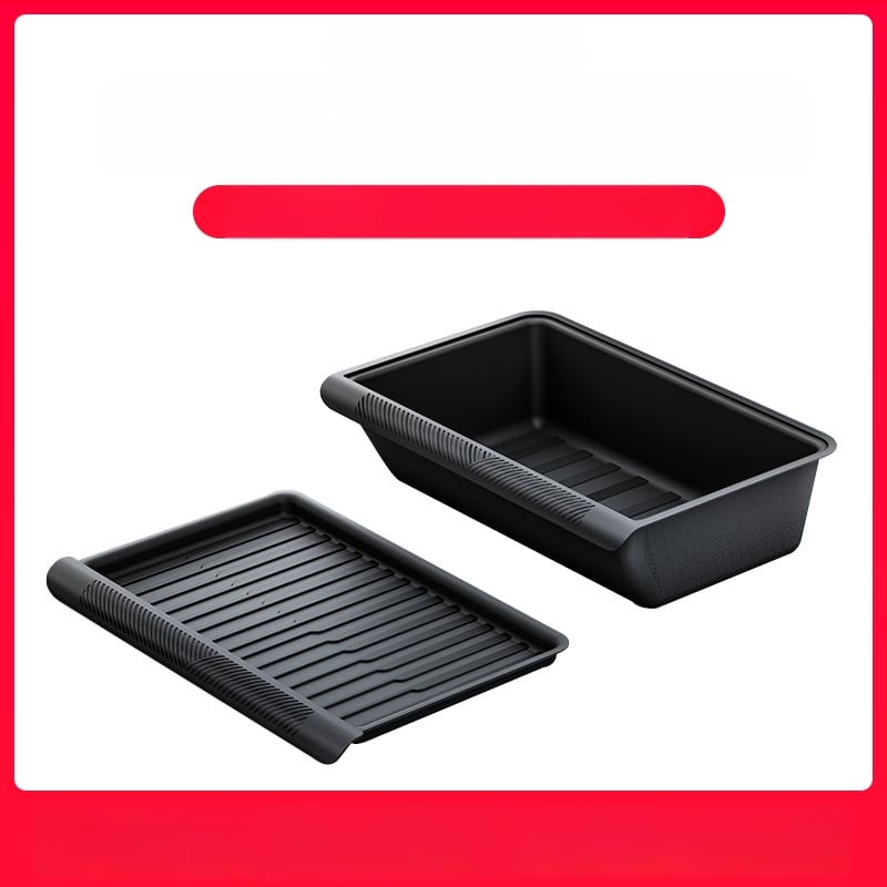 Tesla Model Y zem sēdekļa uzglabāšanas kastīte – ABS, ūdensizturīga, uzstādīšana pie sēdekļa