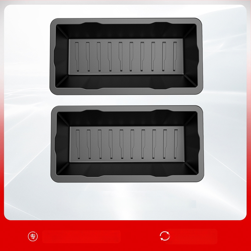 Tesla Model Y zem sēdekļa uzglabāšanas kastīte – ABS, ūdensizturīga, uzstādīšana pie sēdekļa