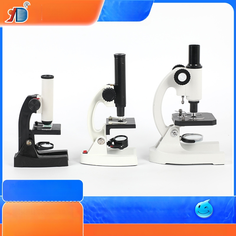 Koolide teaduslik monokulaarne mikroskoop — laborimikroskoop kõrge eraldusvõimega rakkude, bakterite ja mikroorganismide vaatlemiseks
