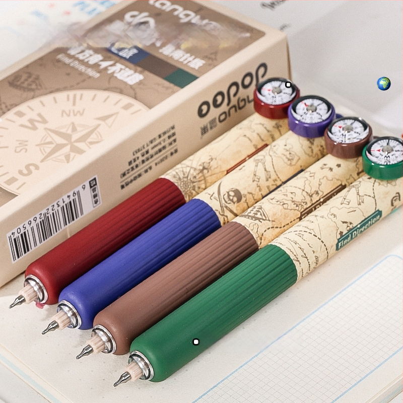 Blue fruit Compass vreckové pero — plastové telo, hrot z nehrdzavejúcej ocele, hmotnosť 60 g.