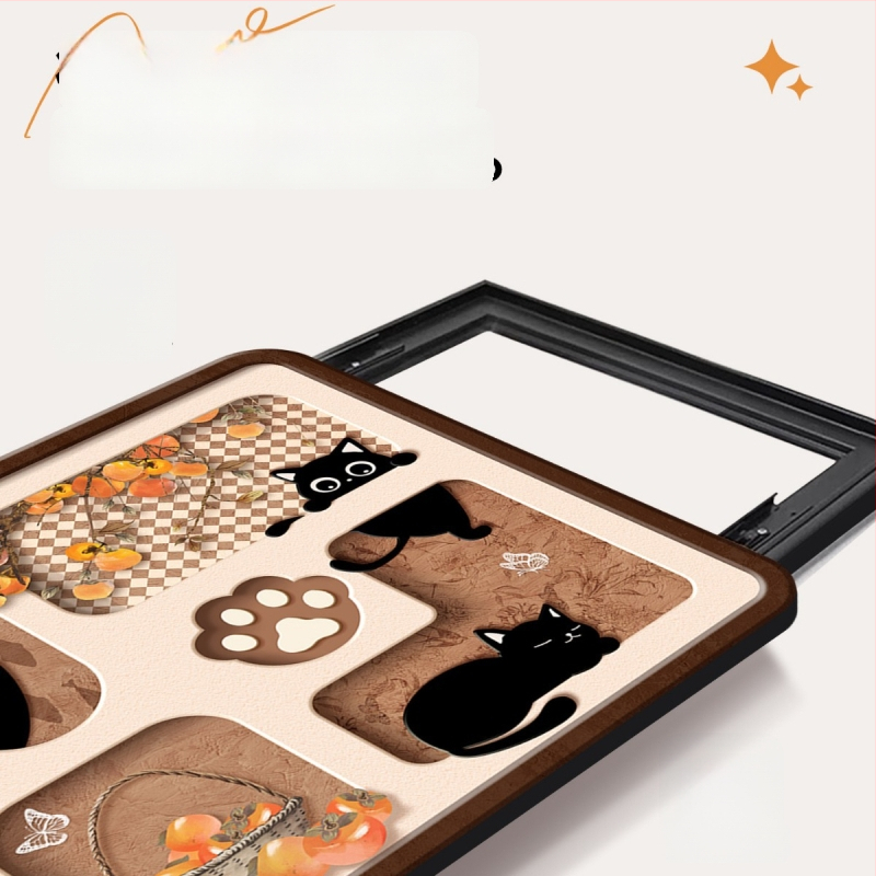 Obraz na elektrický rozvádzač vo vintage štýle s rámom – jednopanelný, vhodný do obývačky a jedálne