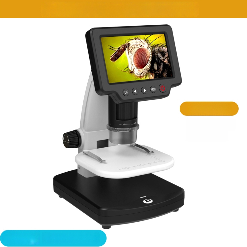 Yishun Hongda Digitálny mikroskop s lupou, 1200X, na pozorovanie hmyzu a biologickú/priemyselnú kontrolu, kompaktná kamera