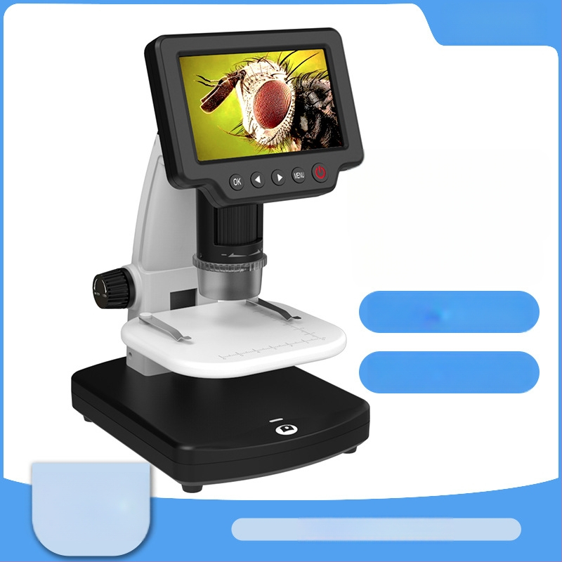 Yishun Hongda Digitálny mikroskop s lupou, 1200X, na pozorovanie hmyzu a biologickú/priemyselnú kontrolu, kompaktná kamera