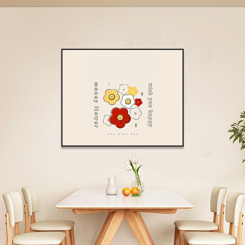 Dekoratívny obraz pre elektrický merací box - vzor Bohatstva, s rámom, 1 panel, plátno: kryštálový film, rám: PS