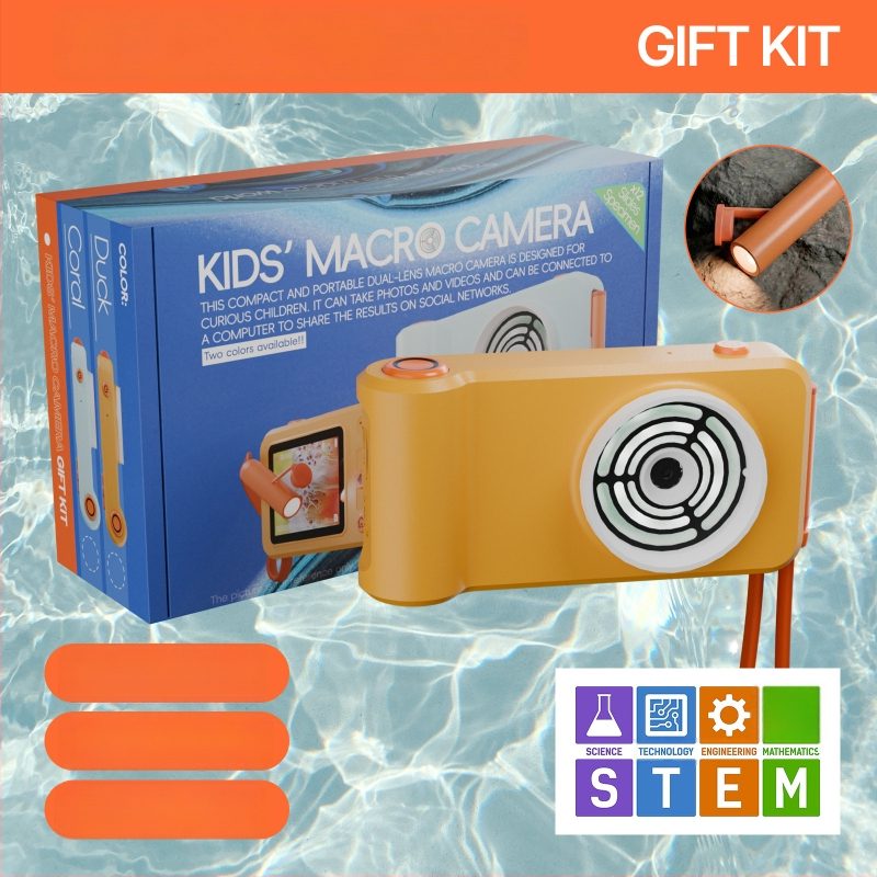 Prenosný elektronový mikroskop s displejom pre deti, pozorovanie baktérií, plastové telo, vhodné pre vek 7–14 rokov