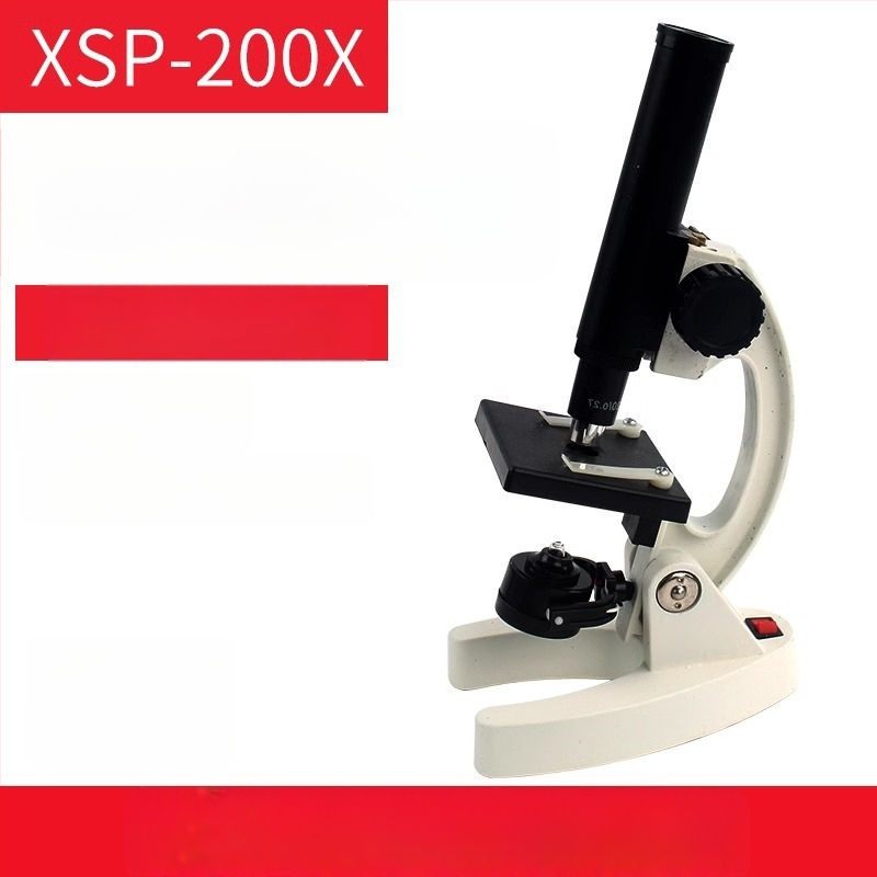 Biologický mikroskop pre študentov, zväčšenie 640x, Full of Wisdom značka, učebný mikroskop