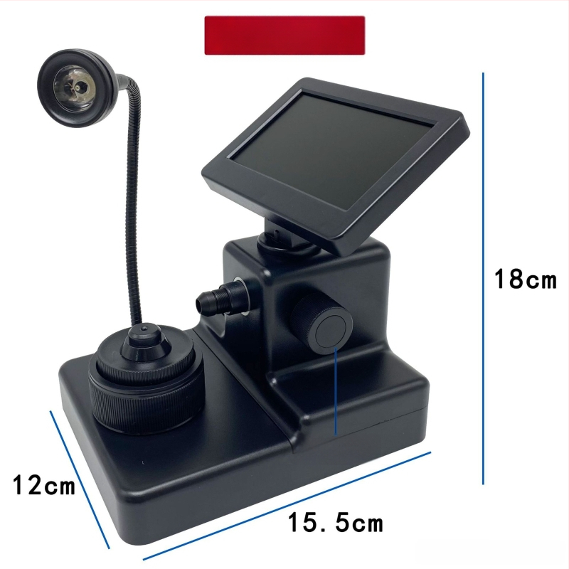 Diamantový lup a mikroskop na šperky — model GH, Guanghui, DIY súprava nástrojov