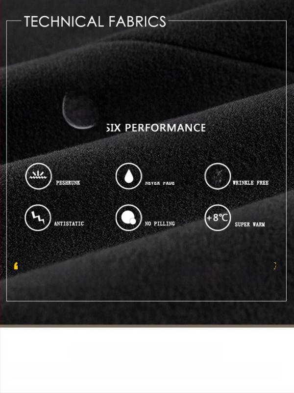 Kabát ASCLO s dvojitým zapínaním, korejský štýl, voľný strih, hrubý vlnený materiál s 90% polyesteru, na zimu