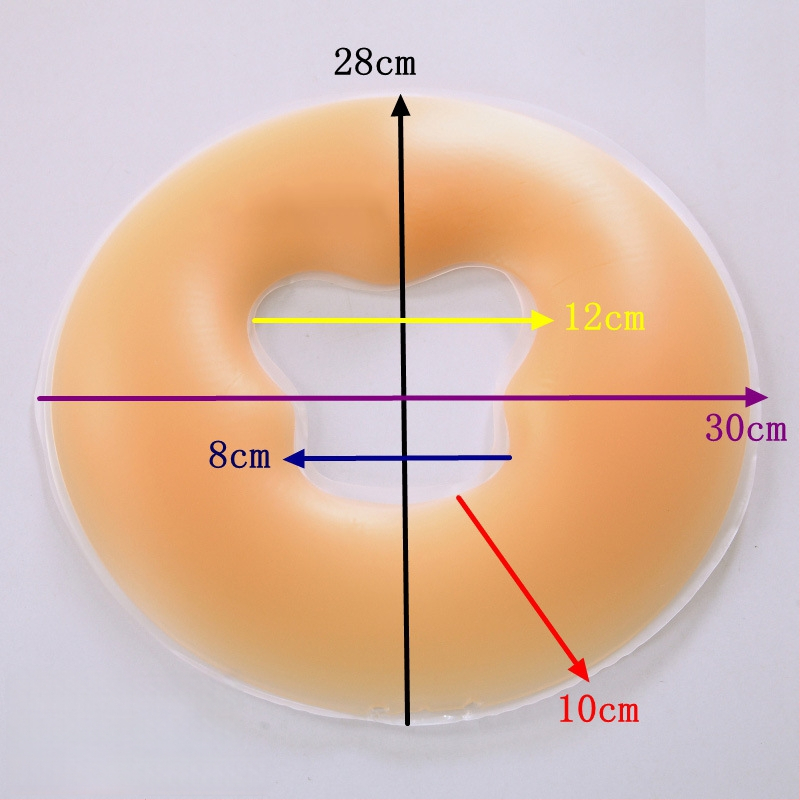 Meien latexová vankúš, kruhový tvar, obsah latexu >90%, elastická guma náplň, prispôsobiteľné spracovanie pre dospelých