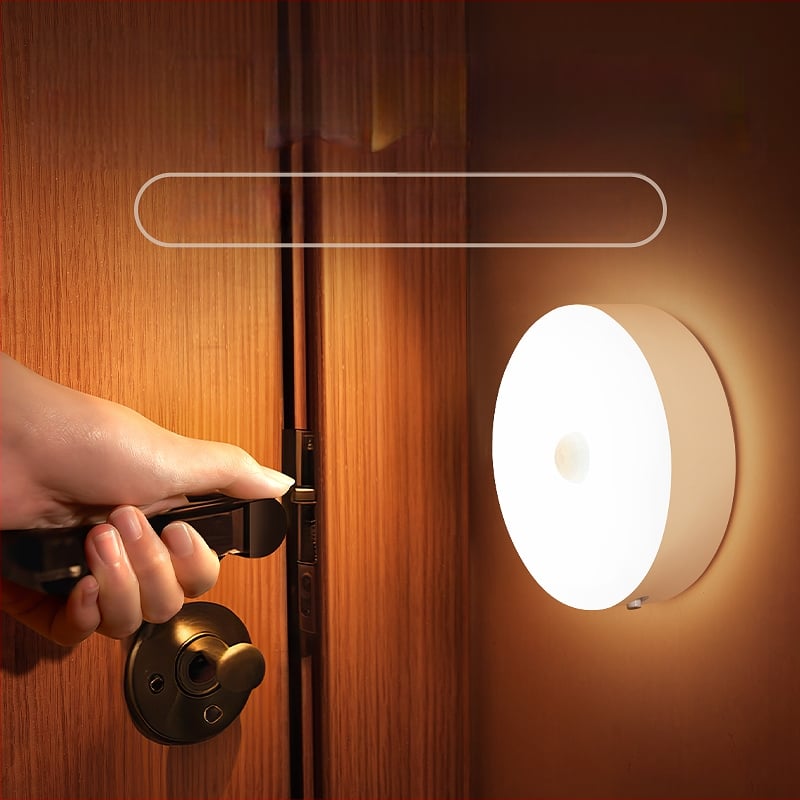 Nočná lampička s pohybovým senzorom, zabudovaná batéria, 5W, CE certifikát, napätie ≤36V