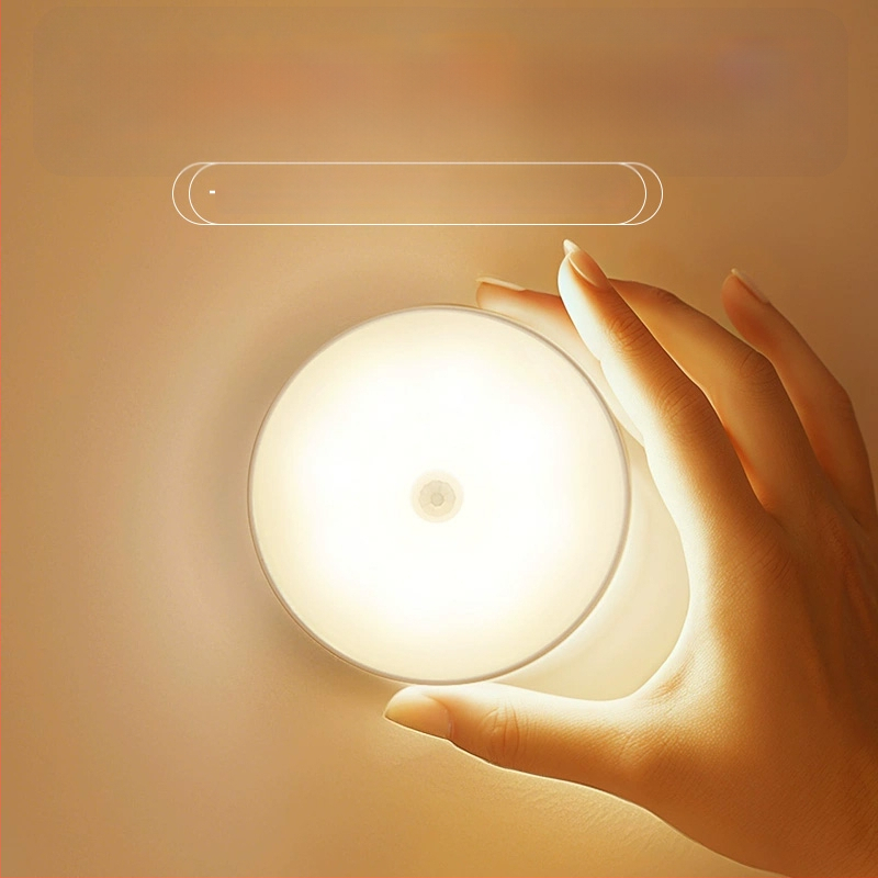 Nočná lampička s pohybovým senzorom, zabudovaná batéria, 5W, CE certifikát, napätie ≤36V