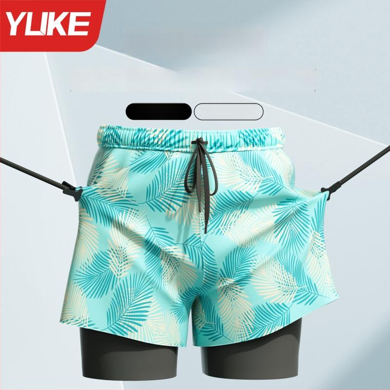 Yuke mužské plavky na plávanie, polyesterová tkanina (96%), polyesterová podšívka (96%), pre dospelých mužov – plávanie a vodné športy