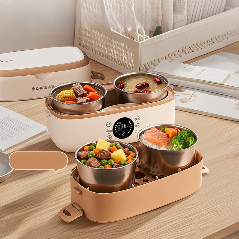 Chigo SFD601 elektrická krabička na obed, objem 1.6-2.0 L, výkon 300W, napätie 220V