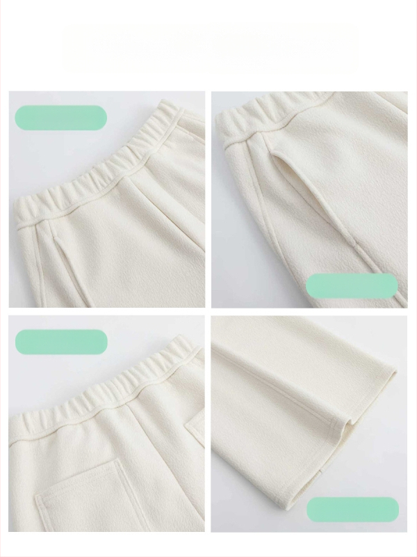 Široké nohavice z vlnenej zmesi s textúrou Mulberry Silk, vysoký pás, hrubšie, jeseň 2025