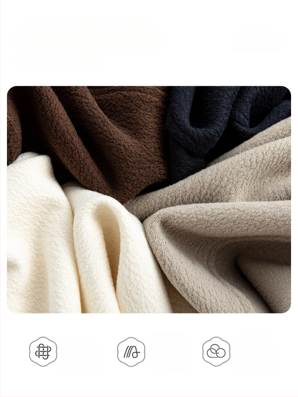 Široké nohavice z vlnenej zmesi s textúrou Mulberry Silk, vysoký pás, hrubšie, jeseň 2025