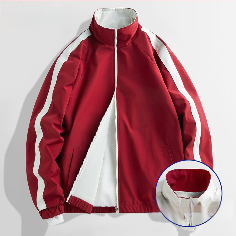 Pánska PU kožená bunda v ulicom štýle, voľný strih, s kapucňou, zips