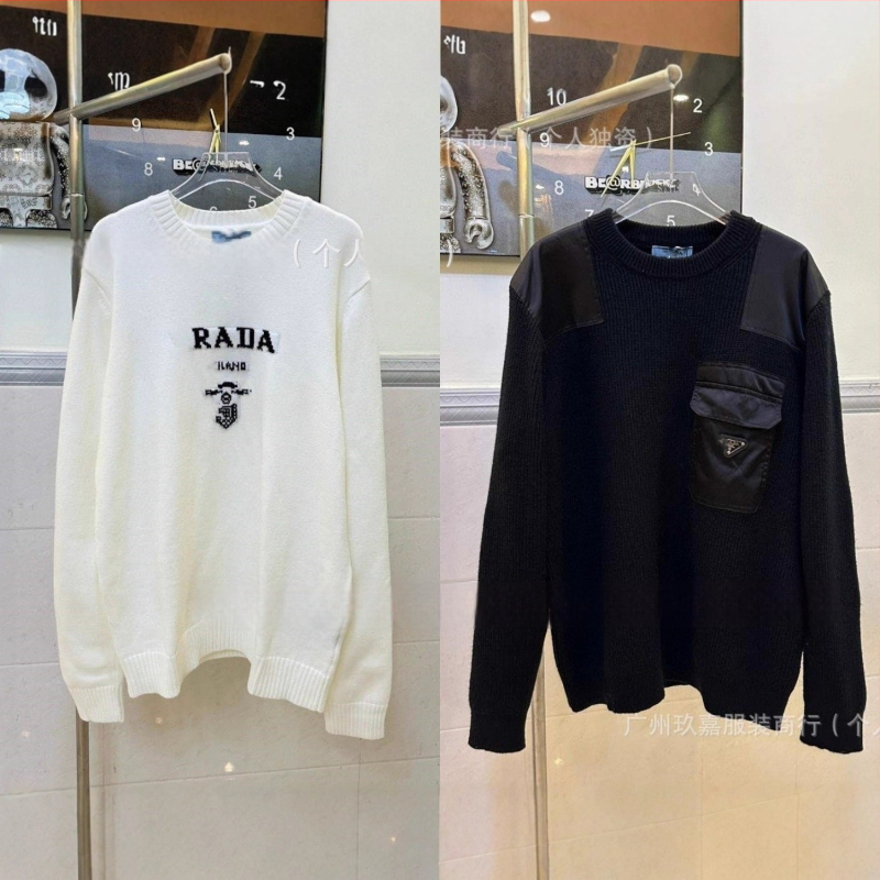 Jacquardový sveter z 100% vlny, okrúhly výstrih, dlhé rukávy, voľný strih, pohodlný materiál