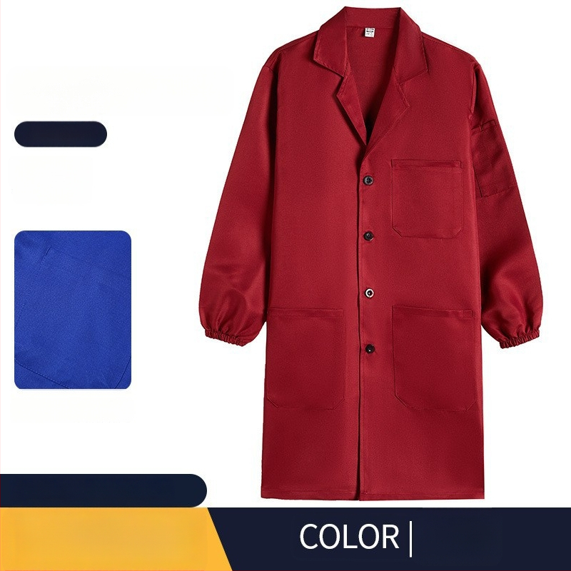 Mužské pracovné vonkajšie oblečenie z corduroy, dlhý strih, odolný voči špinám, polyester, podšívka 100%, štyri ročné obdobia