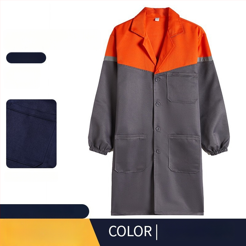 Mužské pracovné vonkajšie oblečenie z corduroy, dlhý strih, odolný voči špinám, polyester, podšívka 100%, štyri ročné obdobia