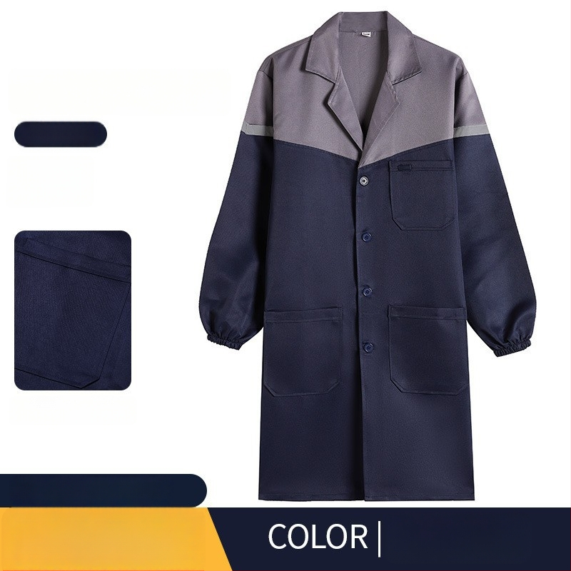 Mužské pracovné vonkajšie oblečenie z corduroy, dlhý strih, odolný voči špinám, polyester, podšívka 100%, štyri ročné obdobia