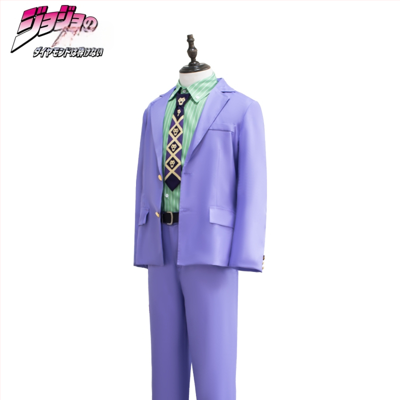 Cosplay kostým JoJo's Bizarre Adventure pre Jolyne Cujoh, japonský štýl, polyester, Black Feather, jar 2025