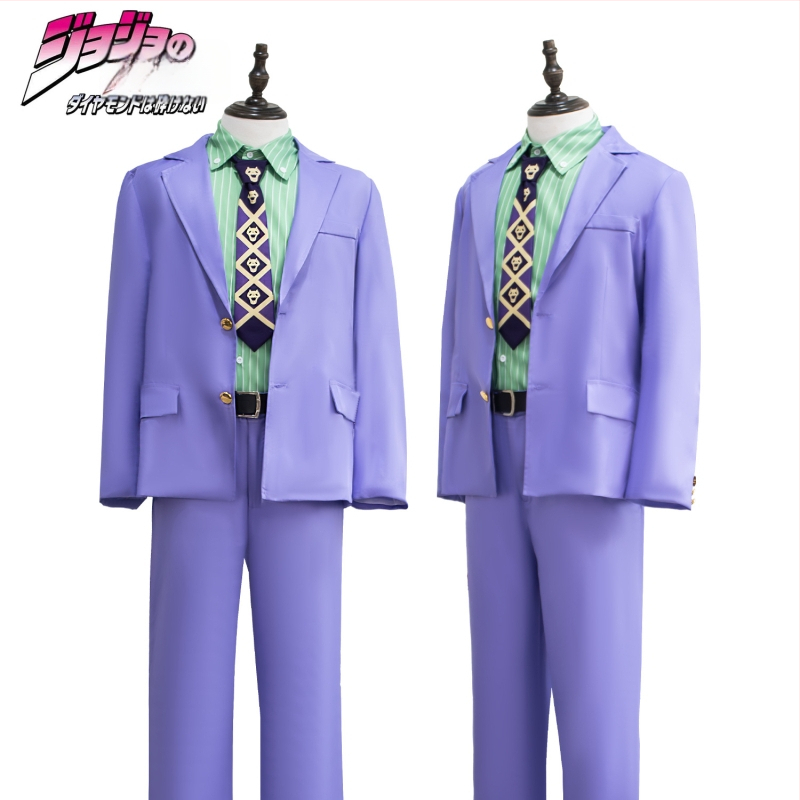 Cosplay kostým JoJo's Bizarre Adventure pre Jolyne Cujoh, japonský štýl, polyester, Black Feather, jar 2025