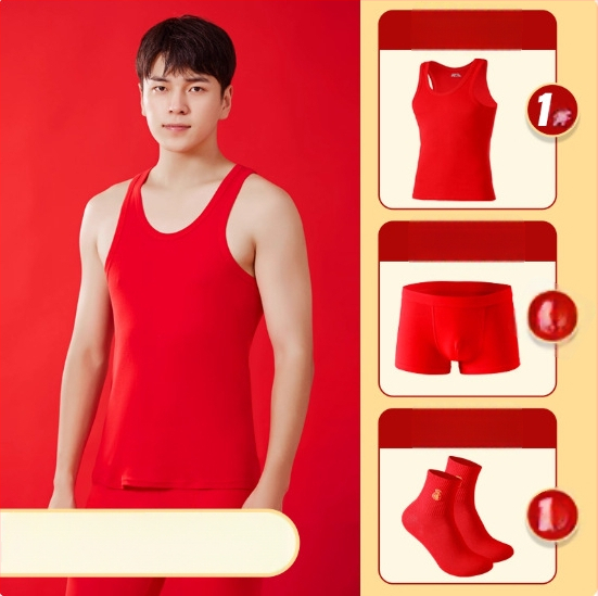 Mužská vesta z 100% bavlny, Kangji Bird, kruhový výstrih, všetky ročné obdobia, stredná hmotnosť 141–160 g/m²