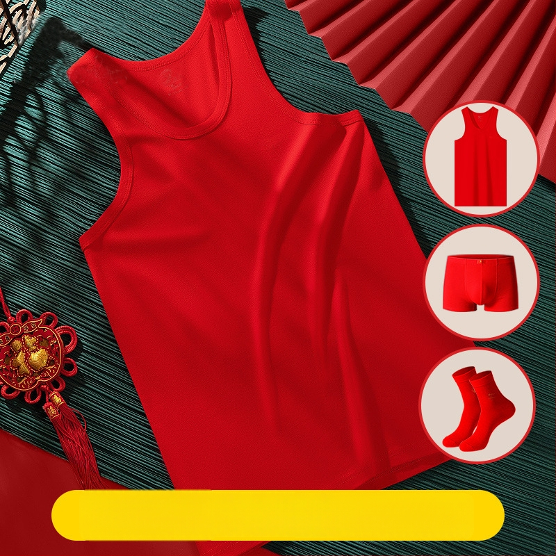 Mužská vesta z 100% bavlny, Kangji Bird, kruhový výstrih, všetky ročné obdobia, stredná hmotnosť 141–160 g/m²