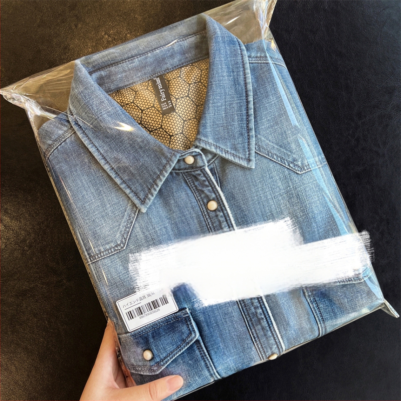 Ženska denim košulja s podstavom za toplinu, europski stil, uski kroj, za jesen i zimu