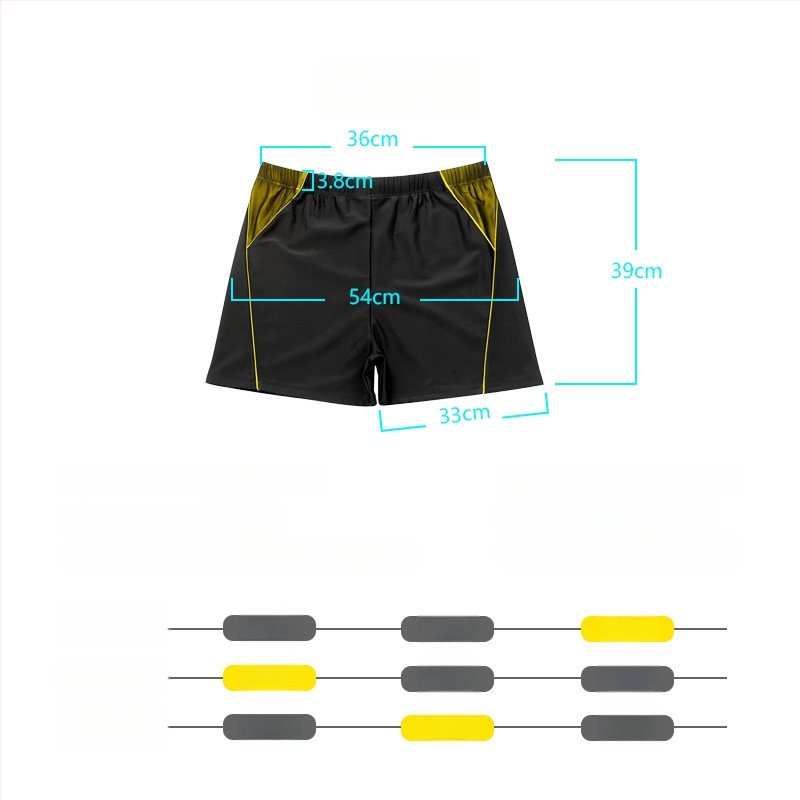 Pánske plavecké šortky typu briefs, 80 % polyester, 220 g tkanina, podšívka 85 % polyester, na plávanie