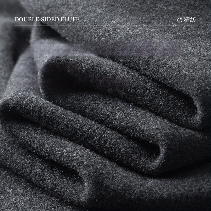 Pánska termálna vesta z viskózy, flísová podšívka, dvojitá vrstva, okrúhly výstrih, zamatový dotyk