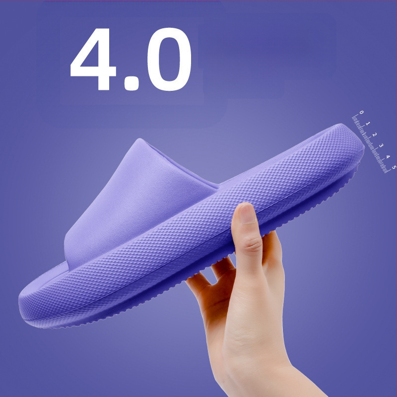 Unisex papuče zvyšujúce výšku s EVA hrubou podrážkou, dizajn s pásom medzi prstami, letné svadobné obutie