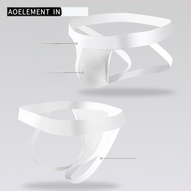 Pánske tangá nohavičky z recyklovanej vlákniny, športový úplet, nízky pás, podšívka viskóza 95–100%