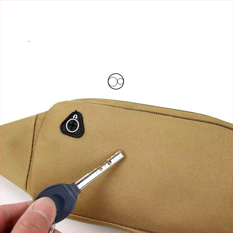 Športová pásová taška z plátna, unisex, jar 2024, na vonkajšie športy